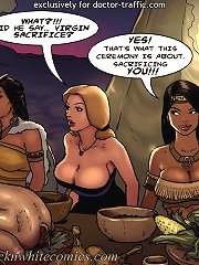 Thats what this ceremony is about. Sacrificing you on these black sex comics