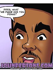 John Persons porn cartoons exposing naughty interracial pounding