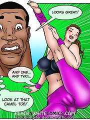 We will work every body part on interracial cartoons so you will get a full body workout