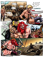 Ebony slave girls and vikings interracial cartoons