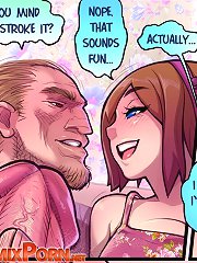 God, look at her nice and wet pussy