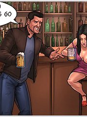 Come on, you are drunk, let's go outside and I'll fuck you hard as on comic porn games