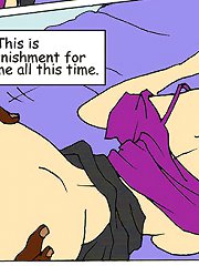 Mrs G get her anal punishment. John Persons toons and BA Sketches