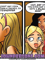 Mindblowing interracial porn art with lusty babes fucking