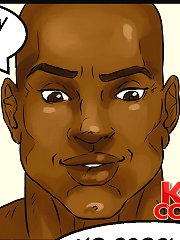 Naughty young whore in porn toons is punished with a giant ebony schlong inserted deep inside her oral cavity!