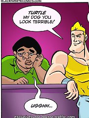 I have an appointment with a personal black trainer today at interracial comics