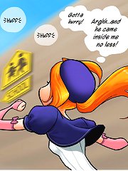 Cartoon porn comics. Could not suspect I permit him to fuck me, and he came within me no less