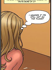 This woman still sensing the ejaculate at the female's mouth at these kinds of toon porn images