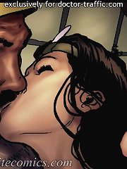 Ride girl! To the marshalls office before they realize what happened on black cartoon porn