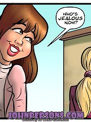 John Persons comic porn slut seduces black dude to fuck her pussy and ass hole with his monster dork