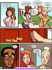 John Persons moose comics about white girls hunting for black cocks
