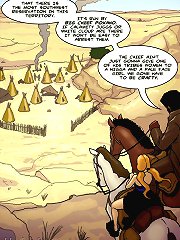 The chief aint just gonna give one of his tribes women on black comic porn